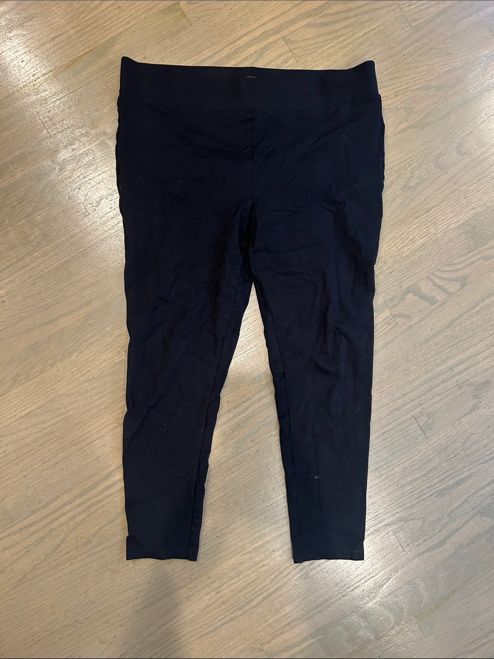 LOFT Black Ponte Leggings